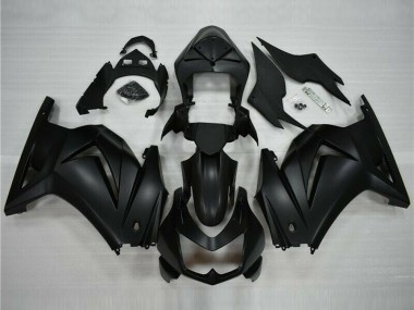 Kit Completo Carenagem Moto EX250 08-12 - Preto Fosco