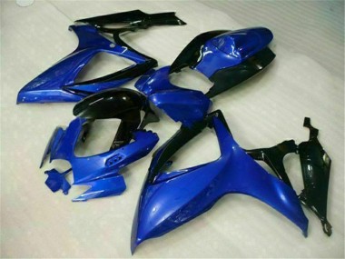 Kit Completo Carenagem Moto GSXR 600 / 750 K6 06-07 - Azul
