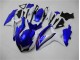 Kit Completo Carenagem Moto GSXR 600 / 750 K8 08-10 - Azul Branco Kit Completo Carenagem Moto GSXR 600 / 750 K8 08-10 - Azul Branco