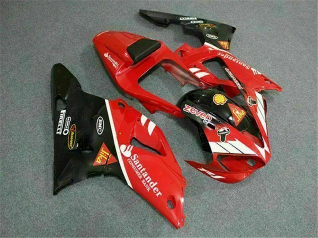 Kit Completo Carenagem Moto R1 00-01 - Vermelho Kit Completo Carenagem Moto R1 00-01 - Vermelho