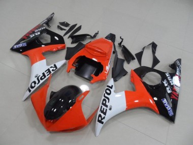 Kit Completo Carenagem Moto R6 03-05 - Repsol