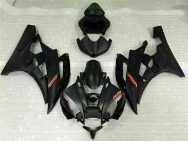 Kit Completo Carenagem Moto R6 06-07 - Preto