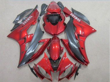 Kit Completo Carenagem Moto R6 06-07 - Vermelho