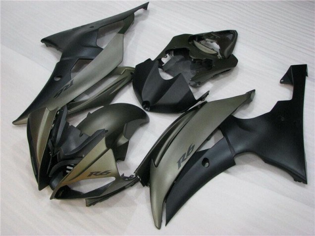 Kit Completo Carenagem Moto R6 08-16 - Preto