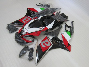 Kit Completo Carenagem Moto RSV 1000 03-06 - Preto Vermelho