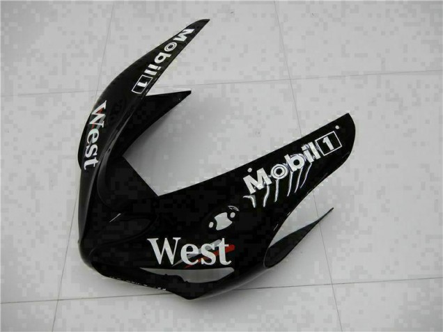 Kit Completo Carenagem Moto ZX6R 05-06 - Preto Kit Completo Carenagem Moto ZX6R 05-06 - Preto