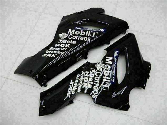 Kit Completo Carenagem Moto ZX6R 05-06 - Preto Kit Completo Carenagem Moto ZX6R 05-06 - Preto