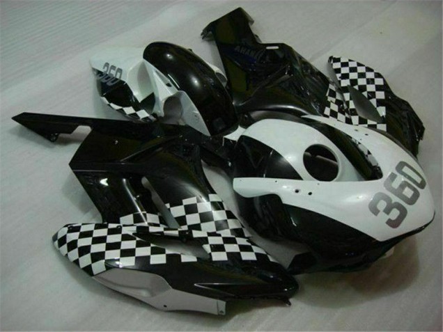 Kits Carenagem Moto CBR 1000RR 04-05 - Branco Preto