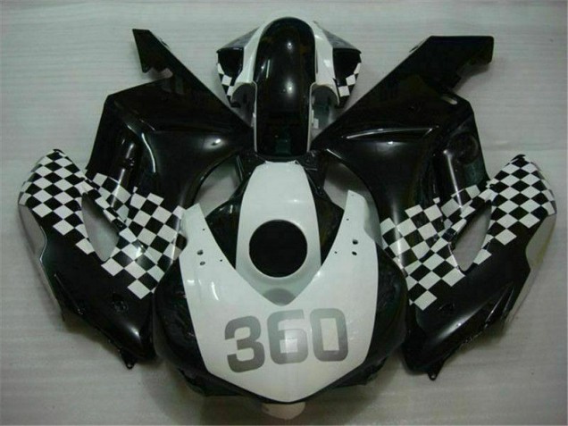 Kits Carenagem Moto CBR 1000RR 04-05 - Branco Preto