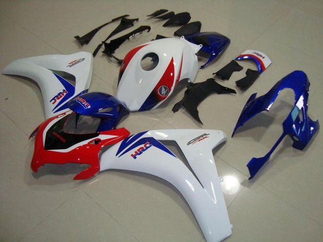 Kits Carenagem Moto CBR 1000RR 08-11 - Branco Azul Vermelho HRC Kits Carenagem Moto CBR 1000RR 08-11 - Branco Azul Vermelho HRC