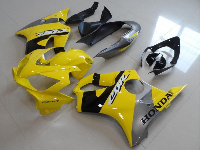 Kits Carenagem Moto CBR 600 F4i 04-07 - Amarelo Cinzento Kits Carenagem Moto CBR 600 F4i 04-07 - Amarelo Cinzento