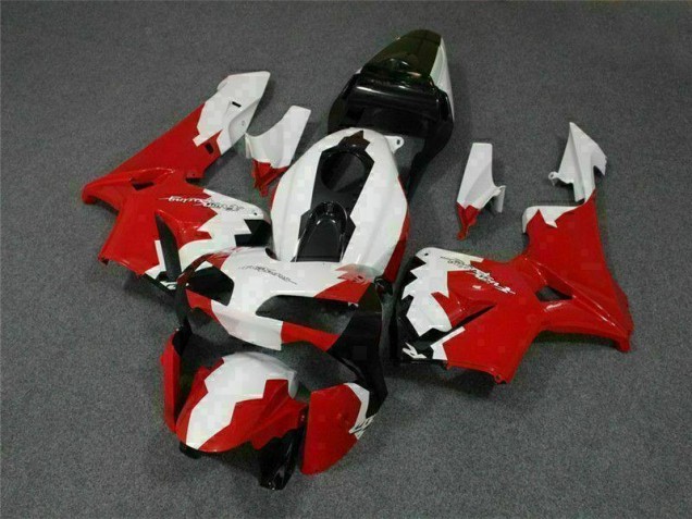 Kits Carenagem Moto CBR 600RR 03-04 - Vermelho Branco Kits Carenagem Moto CBR 600RR 03-04 - Vermelho Branco