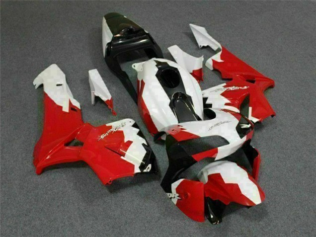 Kits Carenagem Moto CBR 600RR 03-04 - Vermelho Branco Kits Carenagem Moto CBR 600RR 03-04 - Vermelho Branco
