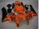 Kits Carenagem Moto CBR 600RR 05-06 - Laranja Preto Kits Carenagem Moto CBR 600RR 05-06 - Laranja Preto