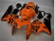 Kits Carenagem Moto CBR 600RR 05-06 - Laranja Preto Kits Carenagem Moto CBR 600RR 05-06 - Laranja Preto