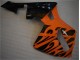 Kits Carenagem Moto CBR 600RR 05-06 - Laranja Preto Kits Carenagem Moto CBR 600RR 05-06 - Laranja Preto