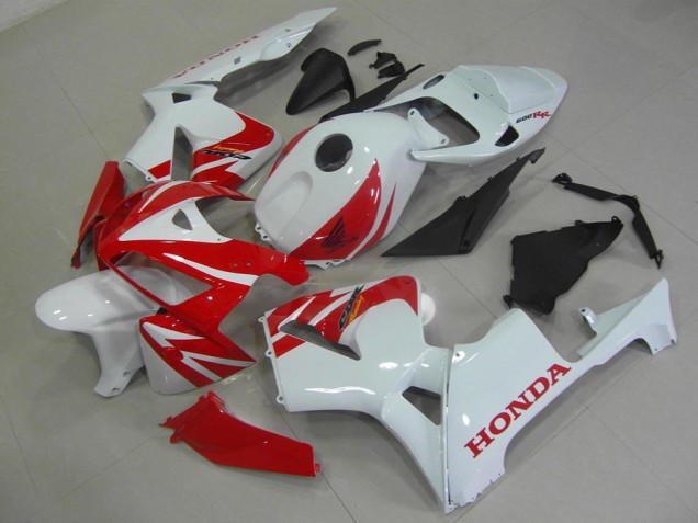 Kits Carenagem Moto CBR 600RR 05-06 - Vermelho Branco Kits Carenagem Moto CBR 600RR 05-06 - Vermelho Branco