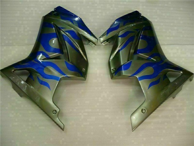 Kits Carenagem Moto EX250 08-12 - Azul Kits Carenagem Moto EX250 08-12 - Azul
