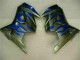 Kits Carenagem Moto EX250 08-12 - Azul Kits Carenagem Moto EX250 08-12 - Azul