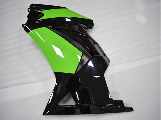 Kits Carenagem Moto EX250 08-12 - Preto Verde Kits Carenagem Moto EX250 08-12 - Preto Verde