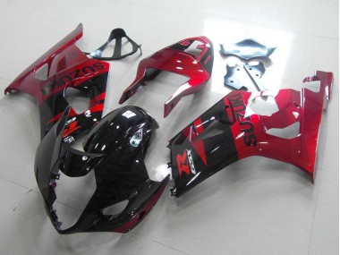 Kits Carenagem Moto GSXR 1000 K3 03-04 - Preto Vermelho
