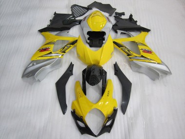 Kits Carenagem Moto GSXR 1000 K7 07-08 - Amarelo Preto