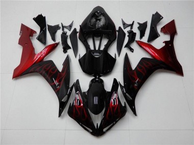Kits Carenagem Moto R1 04-06 - Vermelho Preto