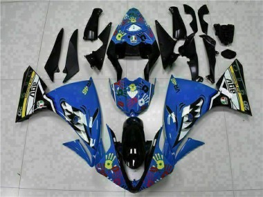 Kits Carenagem Moto R1 09-11 - Azul