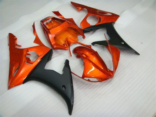 Kits Carenagem Moto R6 03-05 - Laranja Preto