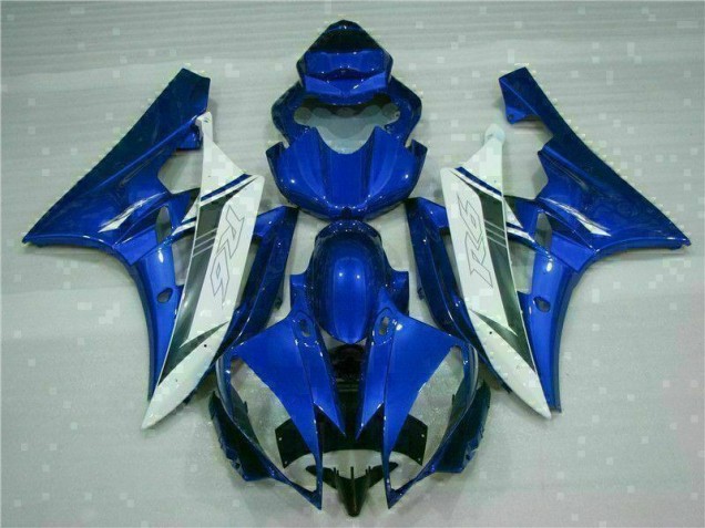 Kits Carenagem Moto R6 06-07 - Azul Branco