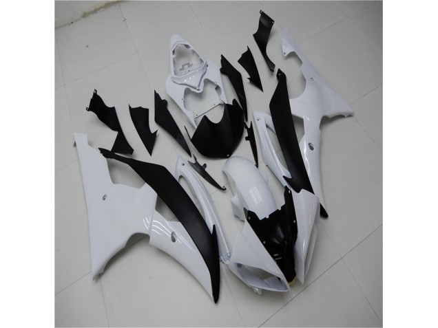 Kits Carenagem Moto R6 08-16 - Branco Preto