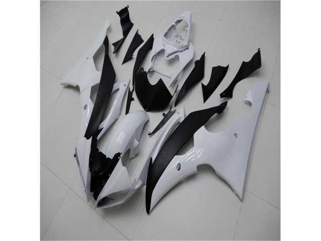 Kits Carenagem Moto R6 08-16 - Branco Preto