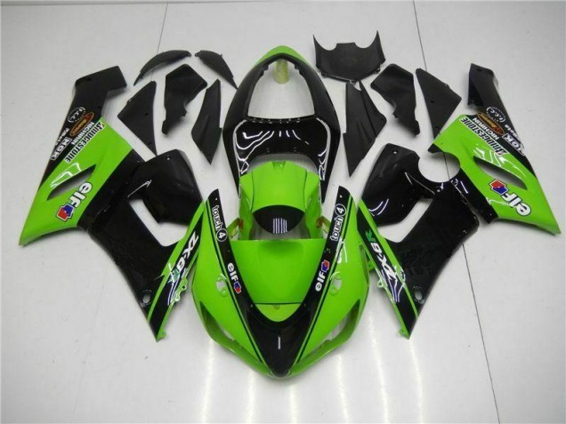 Kits Carenagem Moto ZX6R 05-06 - Verde Kits Carenagem Moto ZX6R 05-06 - Verde