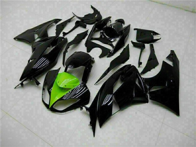 Kits Carenagem Moto ZX6R 09-12 - Preto Verde Kits Carenagem Moto ZX6R 09-12 - Preto Verde