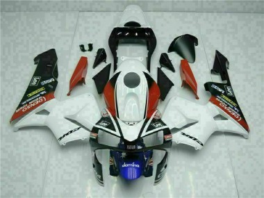 Kits Completo Carenagem Moto CBR 600RR 03-04 - Branco Azul