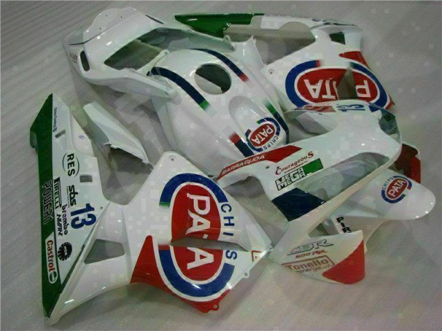 Kits Completo Carenagem Moto CBR 600RR 03-04 - Branco Kits Completo Carenagem Moto CBR 600RR 03-04 - Branco