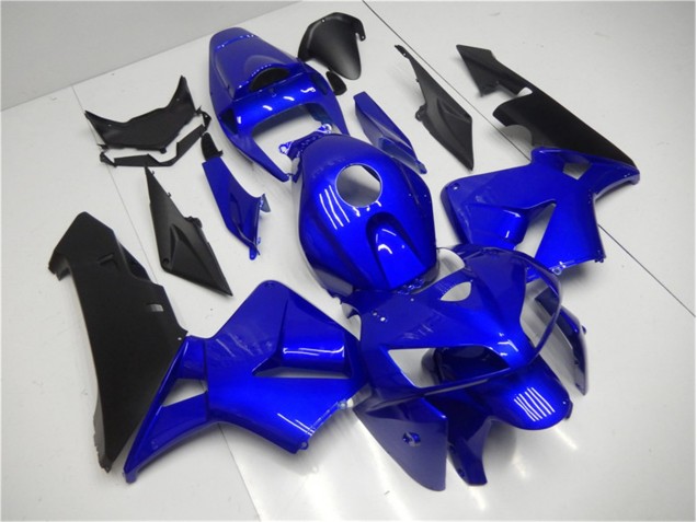 Kits Completo Carenagem Moto CBR 600RR 05-06 - Azul Preto