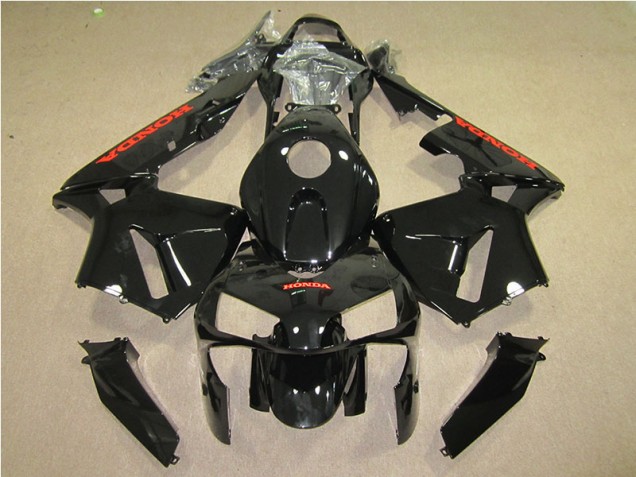 Kits Completo Carenagem Moto CBR 600RR 05-06 - Preto Vermelho Kits Completo Carenagem Moto CBR 600RR 05-06 - Preto Vermelho