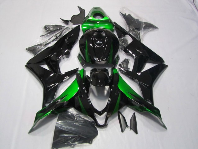 Kits Completo Carenagem Moto CBR 600RR 07-08 - Preto Verde Kits Completo Carenagem Moto CBR 600RR 07-08 - Preto Verde