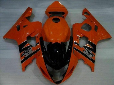 Kits Completo Carenagem Moto GSXR 600 / 750 K4 04-05 - Laranja Preto