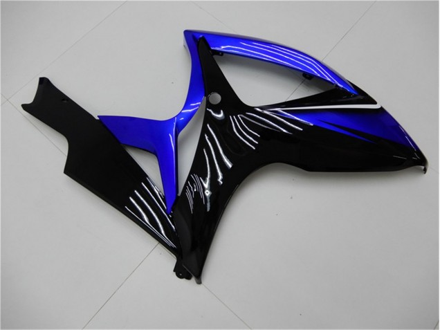 Kits Completo Carenagem Moto GSXR 600 / 750 K6 06-07 - Azul Preto Kits Completo Carenagem Moto GSXR 600 / 750 K6 06-07 - Azul Preto