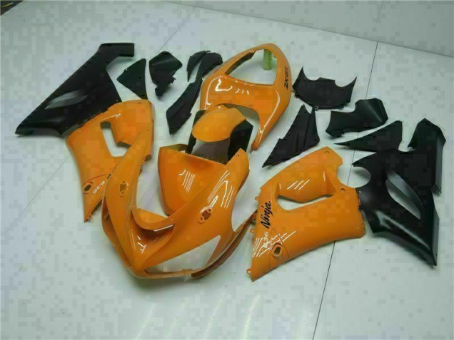Kits Completo Carenagem Moto ZX6R 07-08 - Laranja Kits Completo Carenagem Moto ZX6R 07-08 - Laranja