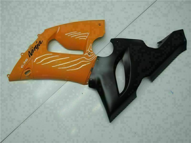 Kits Completo Carenagem Moto ZX6R 07-08 - Laranja Kits Completo Carenagem Moto ZX6R 07-08 - Laranja