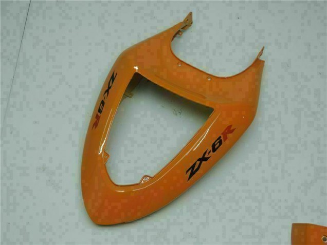 Kits Completo Carenagem Moto ZX6R 07-08 - Laranja Kits Completo Carenagem Moto ZX6R 07-08 - Laranja