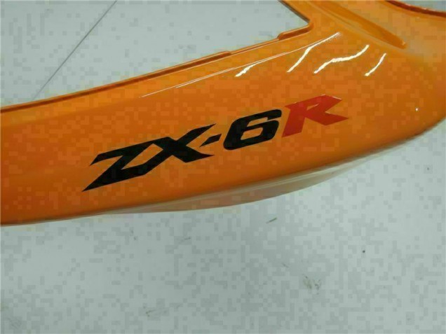 Kits Completo Carenagem Moto ZX6R 07-08 - Laranja Kits Completo Carenagem Moto ZX6R 07-08 - Laranja