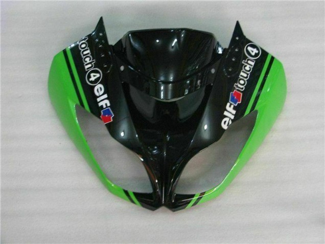 Kits Completo Carenagem Moto ZX6R 09-12 - Preto Verde Kits Completo Carenagem Moto ZX6R 09-12 - Preto Verde