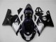 Carenagens Moto Suzuki GSXR 600/750 2004-2005 - Preto Brilhante Prata Azul