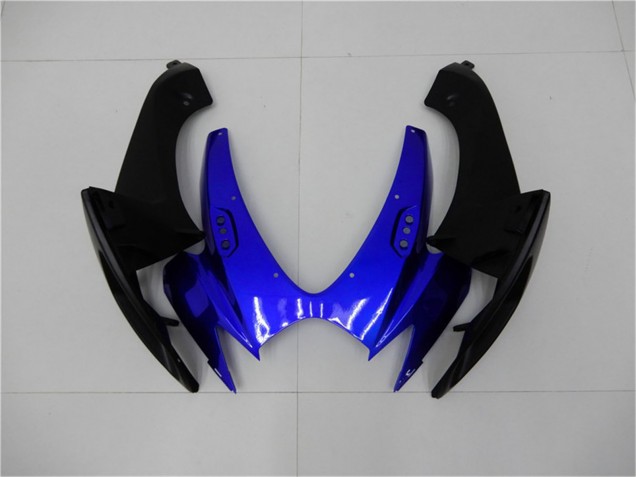 Carenagens Moto Suzuki GSXR 600/750 2006-2007 - Azul Preto Brilhante