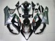 Carenagem Moto Suzuki GSXR 1000 2005-2006 - Preto Brilhante Prata