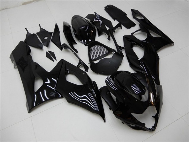 Kits Carenagem Moto Suzuki GSXR 1000 2005-2006 - Preto Brilhante
